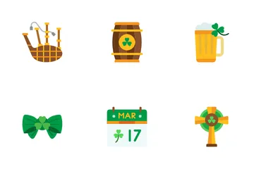 Le jour de la Saint-Patrick Pack d'Icônes