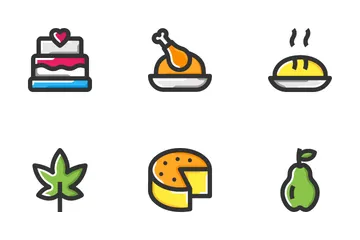 Jour de Thanksgiving Icon Pack