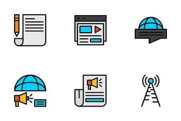 Journalism Icon Pack