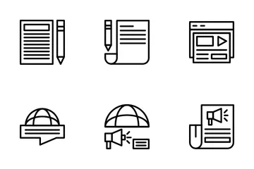 Journalism Icon Pack