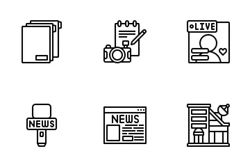 Journalism Icon Pack