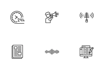 Journalism Icon Pack