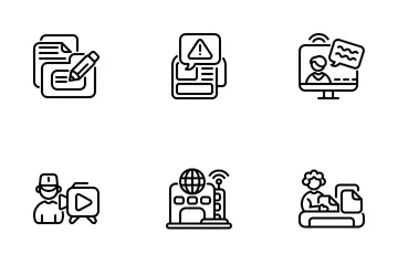 Journalism Icon Pack