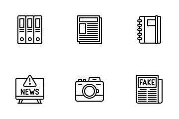 Journalism Icon Pack