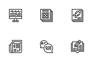 Journalism Icon Pack