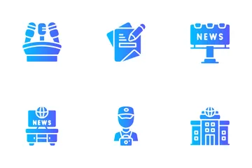 Journalisme Icon Pack