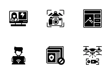 Journalist Icon Pack