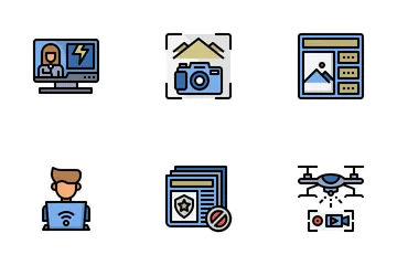 Journalist Icon Pack