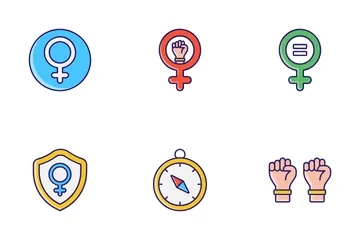 Journée internationale de la femme Icon Pack