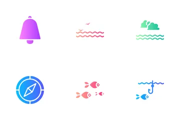 Journée maritime Icon Pack