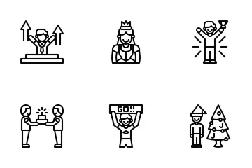 Joyful People Icon Pack