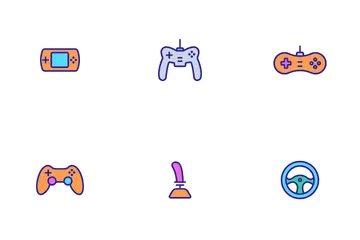 Joystick para jogos Icon Pack