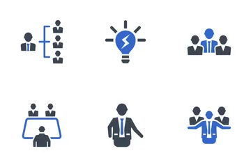 Juego de oficina y negocios - 1 Paquete de Iconos