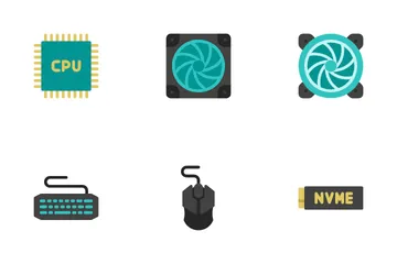PC para juegos Paquete de Iconos