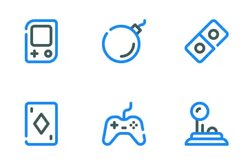 Juegos y juguetes Paquete de Iconos