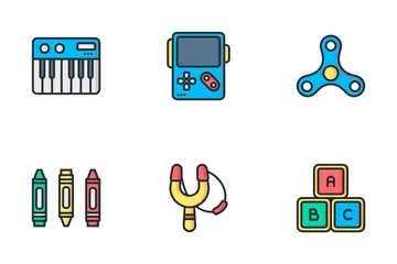 Juguetes Paquete de Iconos
