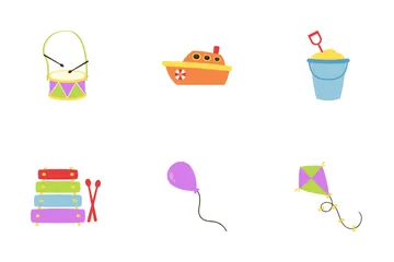 Juguetes Paquete de Iconos