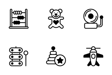 Juguetes para niños Icon Pack