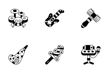 Juguetes ruidosos Paquete de Iconos