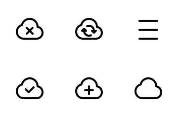 Jumpicon – Einfache Benutzeroberfläche (Linie) Symbolpack