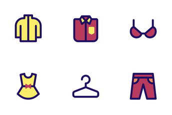 Jumpicon - Clothing (Filled Line) Icon Pack