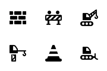 Jumpicon - Construction (Glyph) Icon Pack