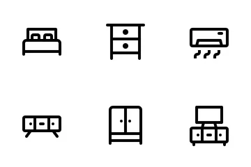 Jumpicon - Furniture (Line) Icon Pack