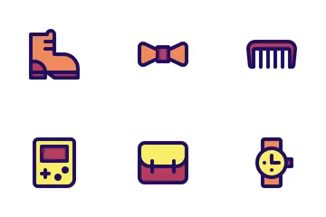 Jumpicon - Hipster (Filled Line) Icon Pack