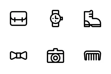 Jumpicon - Hipster (Linha) Pacote de Ícones