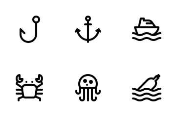 Jumpicon - Maritime (Line) Icon Pack