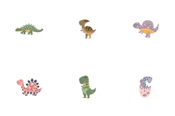 Jurassic Dinosaurs Icon Pack