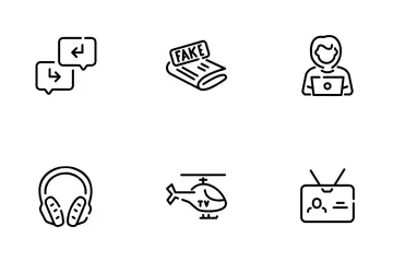 Jurnalist Icon Pack