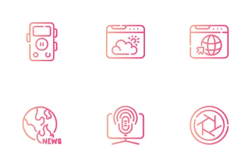 Jurnalist Icon Pack