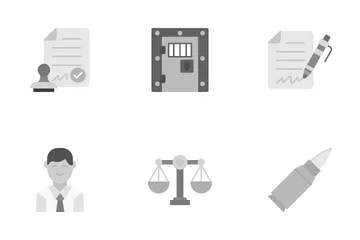 Justice And Law Icon Pack