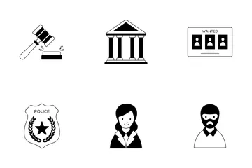 Justice And Law Icon Pack