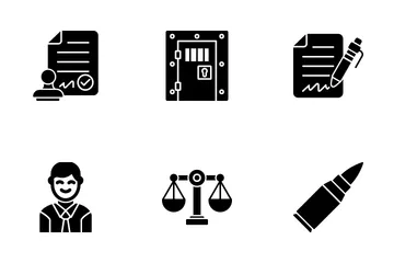 Justice And Law Icon Pack