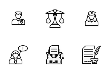 Justice Collection Icon Pack