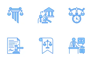Justice & Judiciary Icon Pack