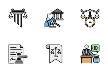 Justice & Judiciary Icon Pack