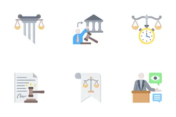 Justice & Judiciary Icon Pack