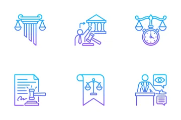 Justice & Judiciary Icon Pack