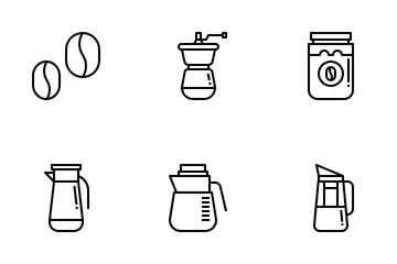 Kaffee Icon Pack