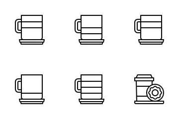 Kaffee Icon Pack