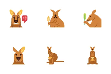 Kangaroo Icon Pack