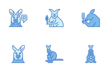 Kangaroo Icon Pack
