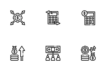 Kapitalrendite Symbolpack