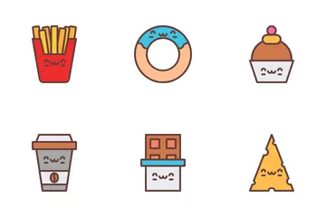 Kawai Food Icon Pack