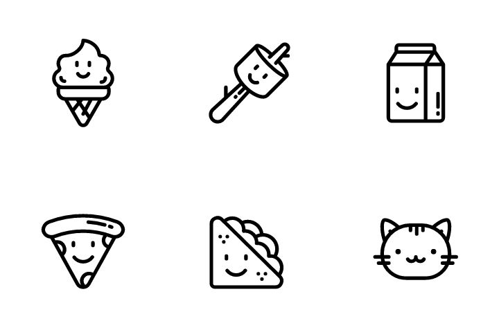 Kawaii icons - 2 Free Kawaii icons