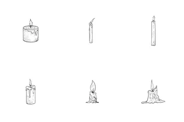 Kerze Symbolpack