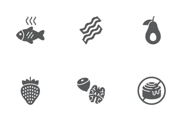 Keto Diet Icon Pack